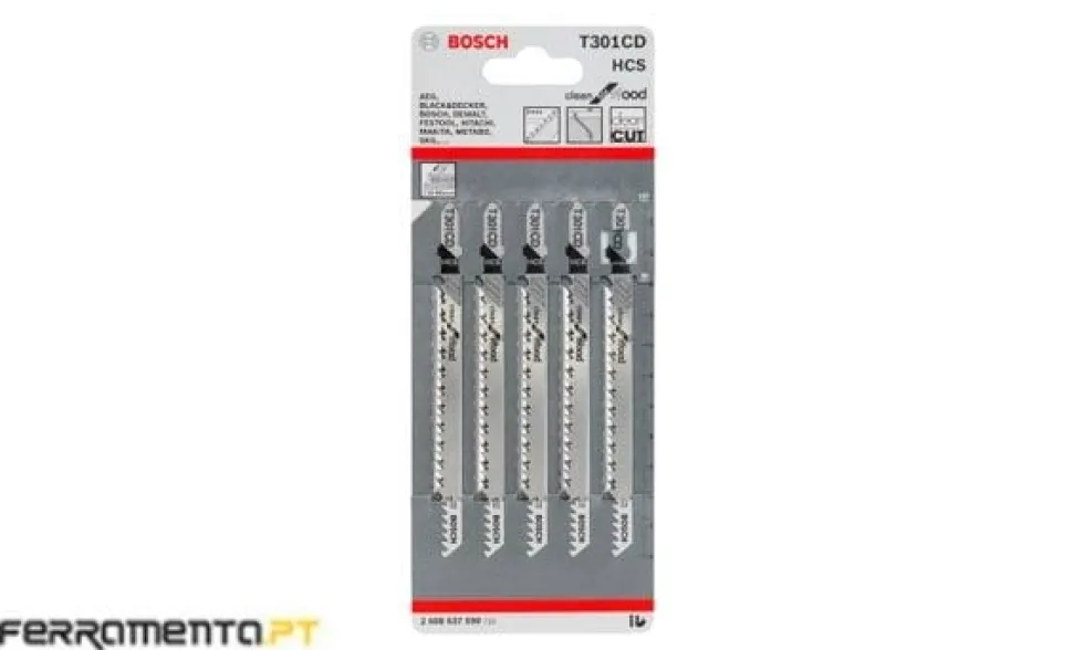 Lâmina de Serra Vertical T301 CD p/ Madeira Bosch 2608637590