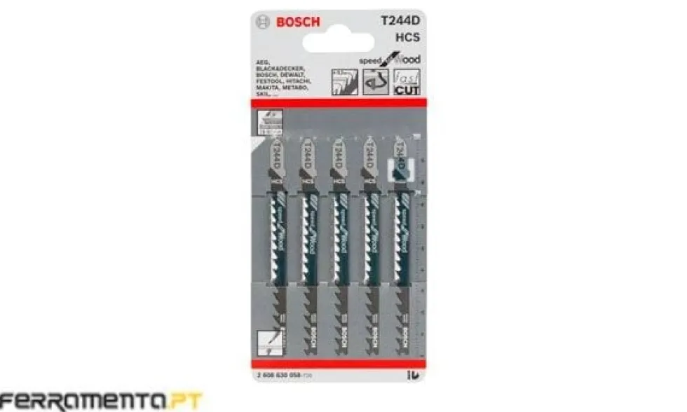 Lâmina de Serra Vertical T244 D Speed p/ Madeira Bosch 2608630058
