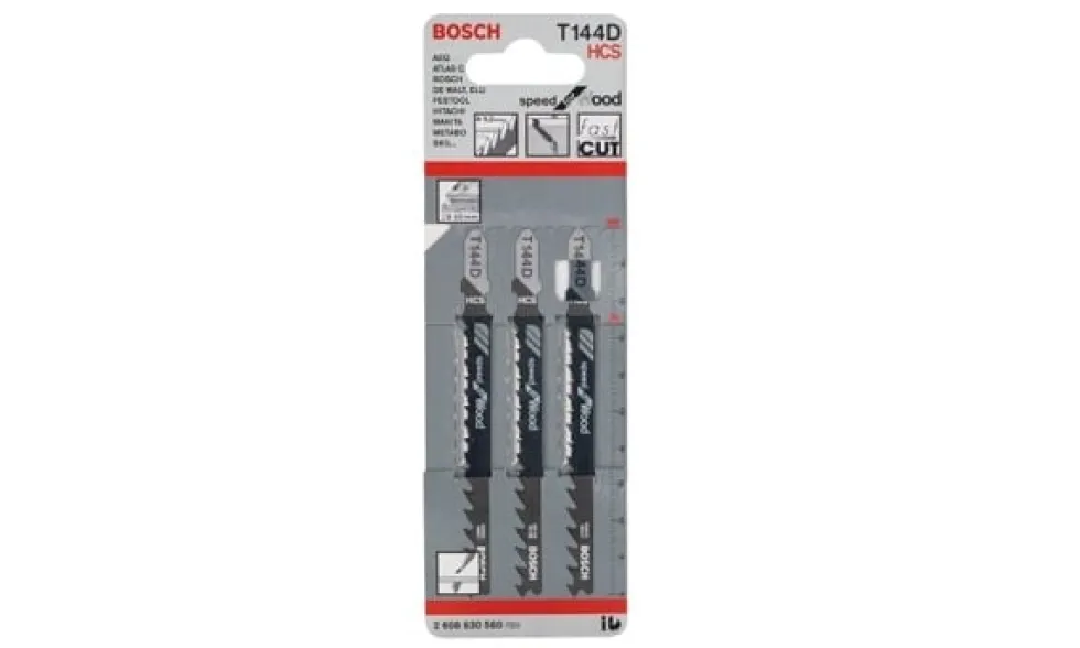 Lâmina de serra vertical T 144 D 3UN Bosch 2608630560