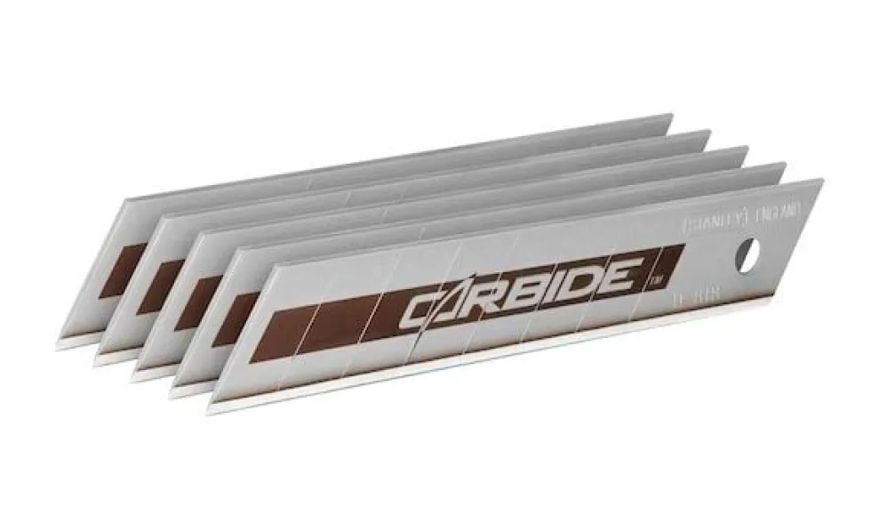 Lâminas Carbide 18mm - 5 Uni Stanley STHT0-11818