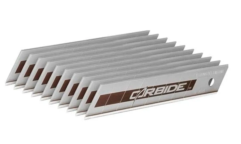 Lâminas Carbide 18mm - 10 Uni Stanley STHT2-11818
