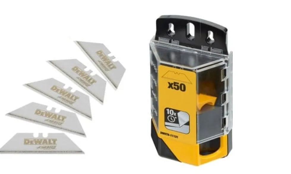 Lâminas de Faca Carboneto 50 PeçasDEWALT DWHT8-11131