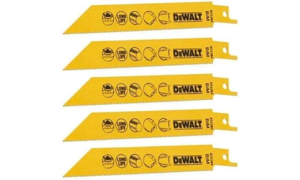 Lâminas De Serra de Recorte Bi-Metálica 152mm Dewalt DT2384-QZ