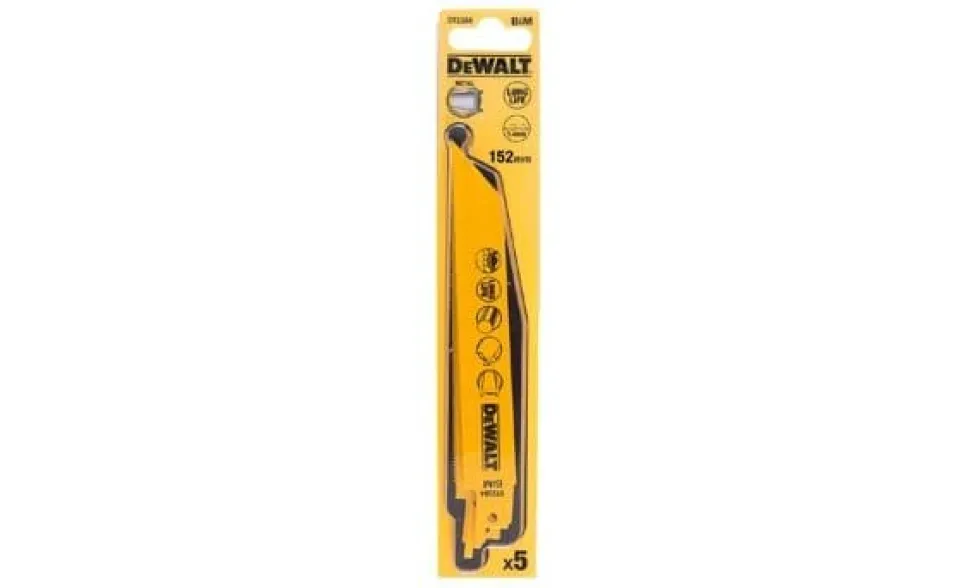 Lâminas De Serra de Recorte Bi-Metálica 152mm Dewalt DT2384-QZ