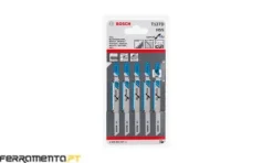 Lâminas de Serra Vertical T127 D p/ Alumínio - 5PCS Bosch 2608631017
