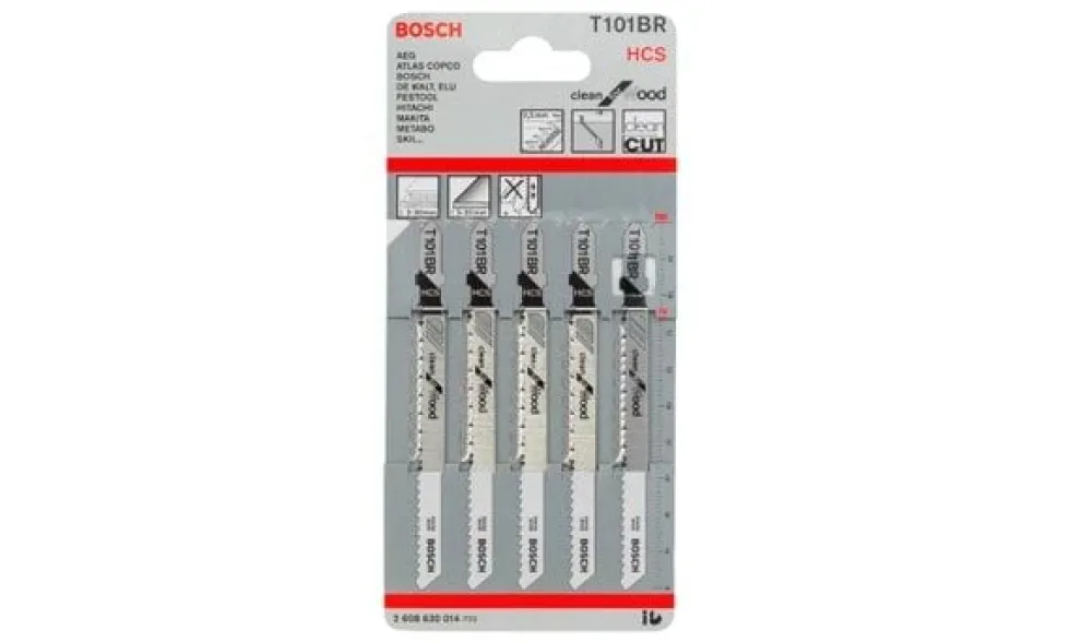 Lâmina Serra Vertical T101 BR p/ Madeira Bosch 2608630014