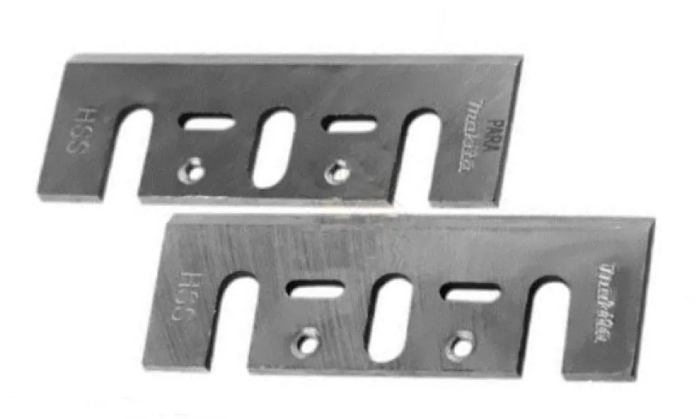 Lâminas HSS p/ Plainas 82mm Makita D-16346