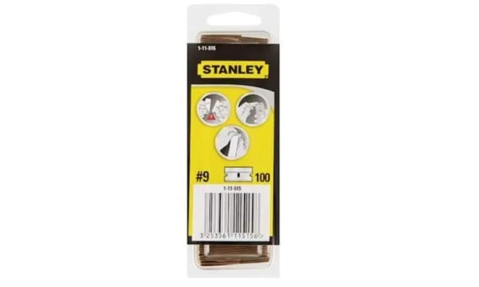 Lâminas 40mm para Raspador 100Uni Stanley 1-11-515