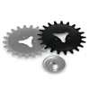 Lâminas Para RG e RG-KM Stihl 41800074100