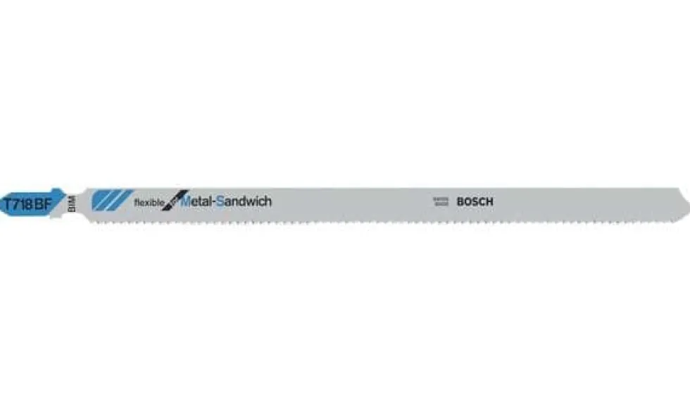 Lâmina T 718 BF Flexible p/ Painel de Metal 3PCS Bosch 2608636335
