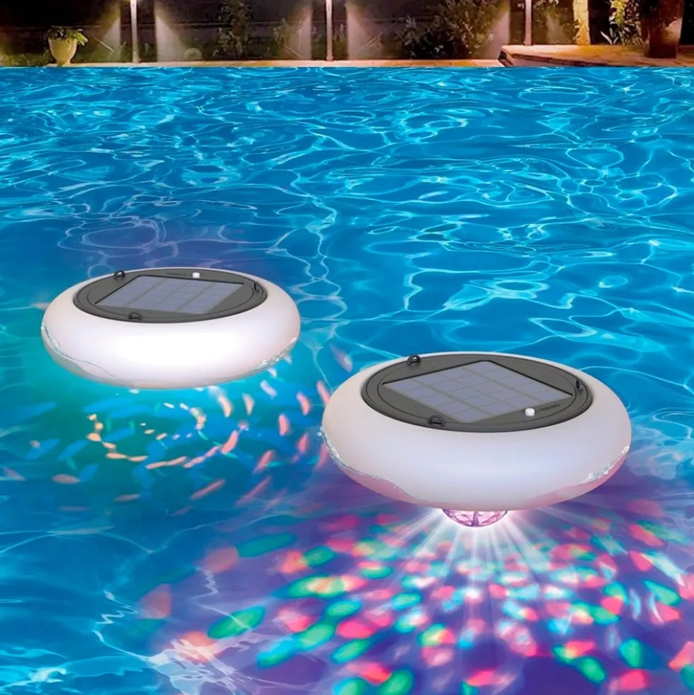 Lâmpada Solar LED para Piscina RGB IP67 Branco Xanlite TOS19RVBIP