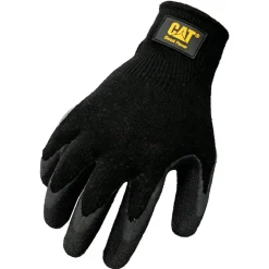 Luva Poliéster Preto XL Cat CP-CAT017400J