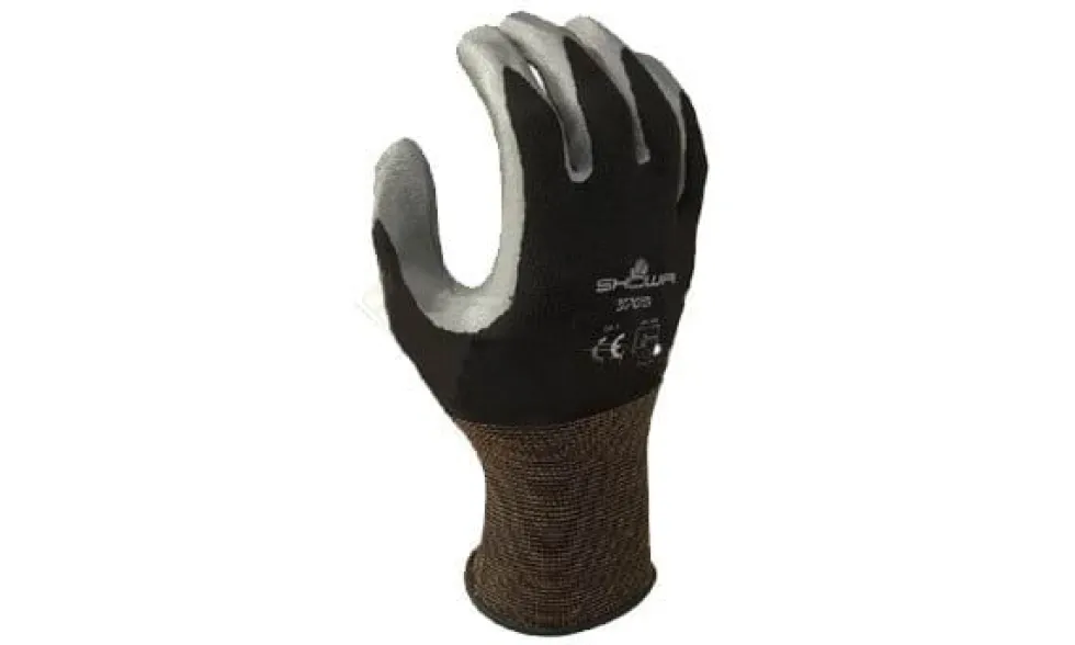 Luvas de Nitrilo Preto Industrial Starter SH370060