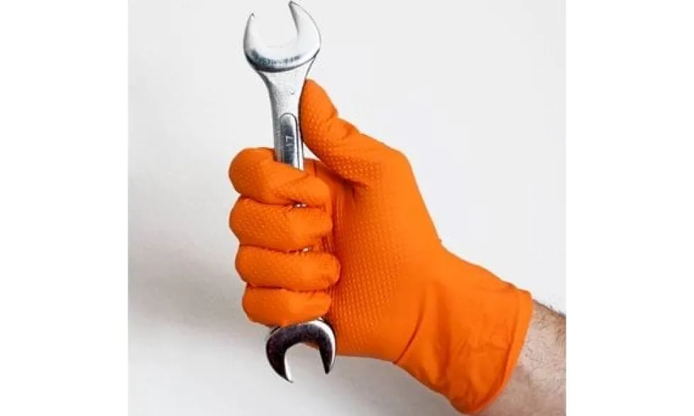 Luvas De Nitrilo Punho Flexível XL (9-10) 100un Manutril 0970913
