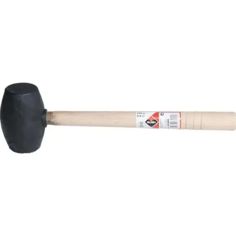 Maça de Borracha Macia Preta 750 gr Rubi 88553