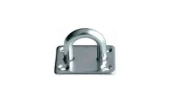 Macfer Alça "U" com BASE E Argola AISI316 OM13 6mm (40x35mm) 035.0197