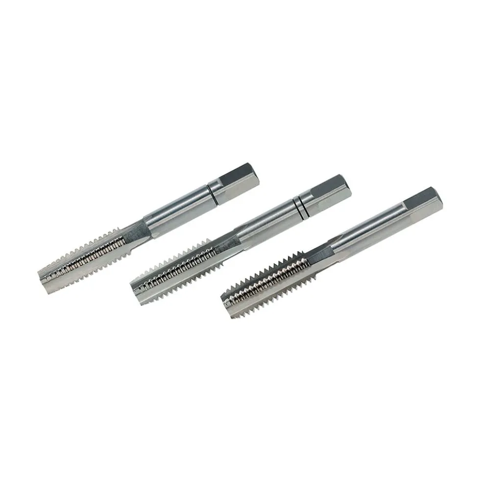 Macho 3 peças DIN 352 HSS‑G - M 4 x 0.7 Volkel 27330