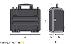 Mala em Polipropileno GTLINE GT 44-19 PSS