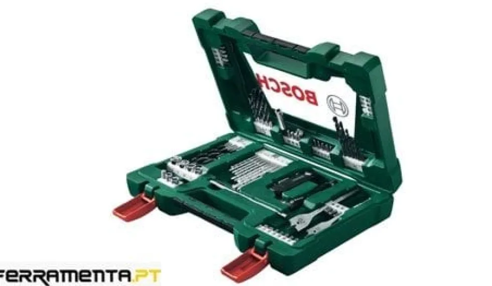 Mala V-line P/ Perfurar e Aparafusar 68un Bosch 2607017191