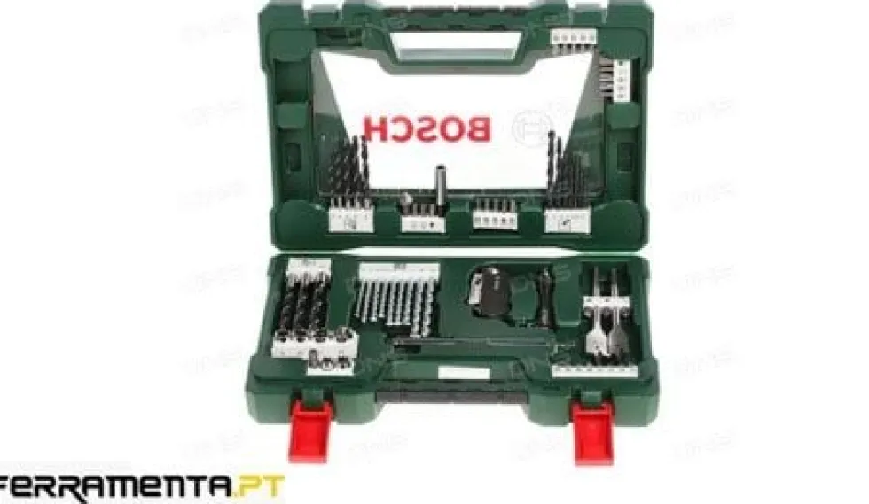 Mala V-line P/ Perfurar e Aparafusar 68un Bosch 2607017191