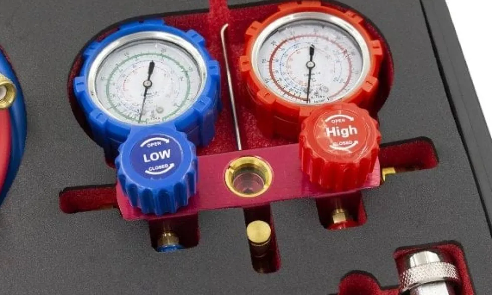 Manómetro P/Ar Condicionado Kroftools 8109