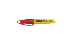 Marcador Vermelho c/ ponta fina Stanley 1-47-329