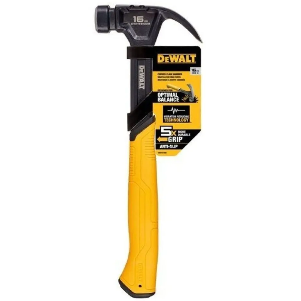 Martelo De Carpinteiro Cabeça Curva DeWalt DWHT51002