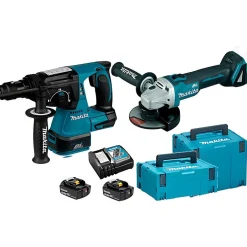 Martelo DHR243Z + Rebarbadora DGA504Z Makita DGA504PRO4