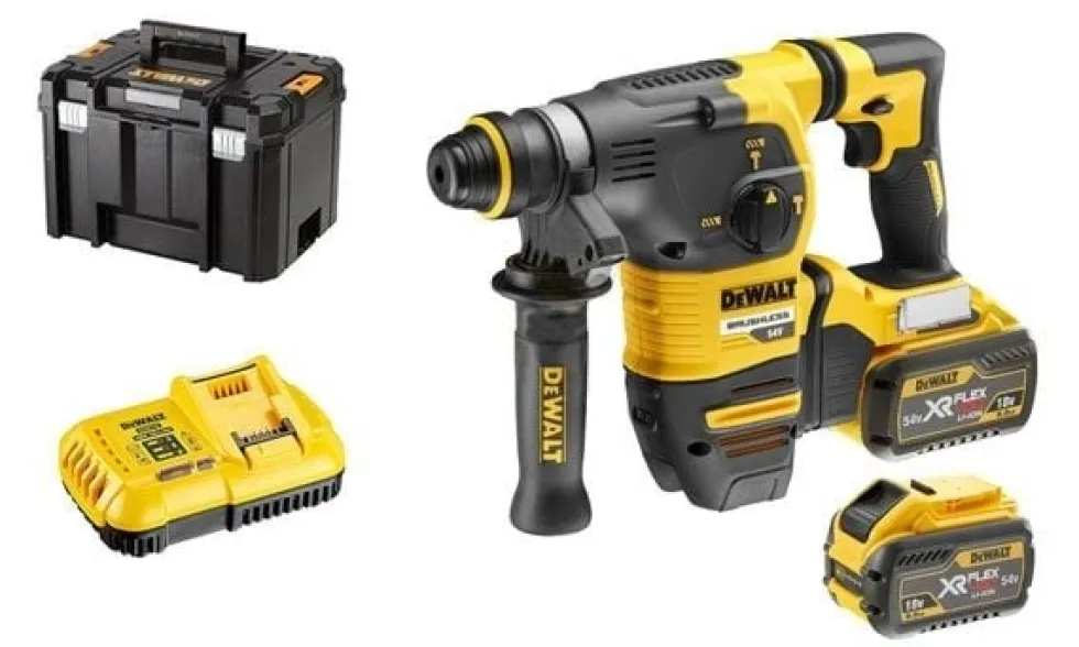 Martelo Eletropneumático 54V Dewalt DCH333X2-QW