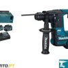 Martelo Ligeiro 16 mm 10.8V 4Ah Makita HR166DSMJ