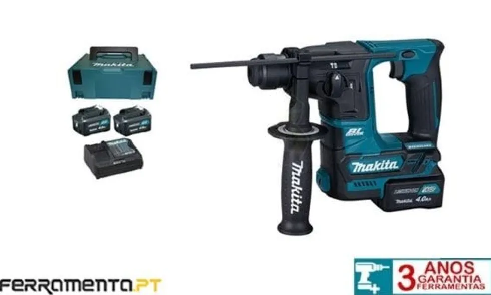 Martelo Ligeiro 16 mm 10.8V 4Ah Makita HR166DSMJ