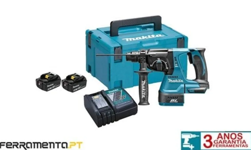 Martelo ligeiro 18V 5,0Ah BL Makita DHR242RTJ