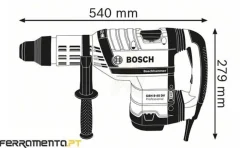 Martelo Perfurador Bosch GBH 8-45 DV + GAS 20 L SFC