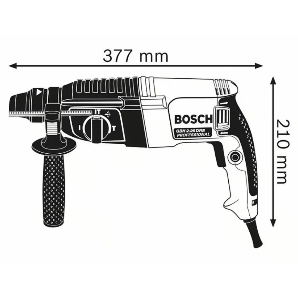Martelo perfurador Bosch GBH 2-26 SDS-Plus Professional