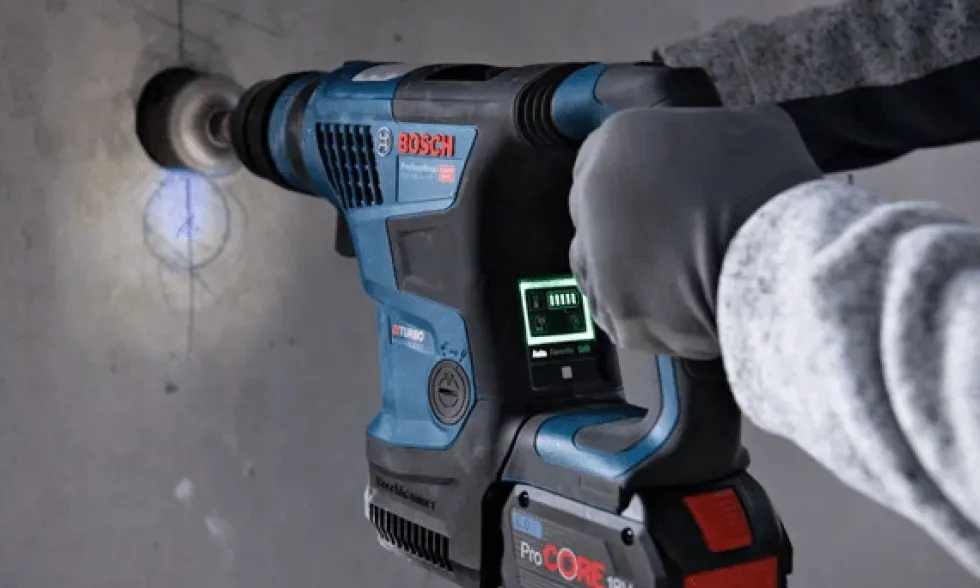 Martelo Perfurador SDS plus 5,8 J BITURBO Bosch GBH 18V-34 CF