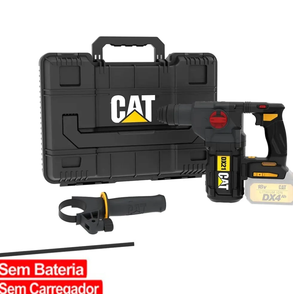 Martelo Perfurador SDS 18V - 5 Funções Cat DX21B