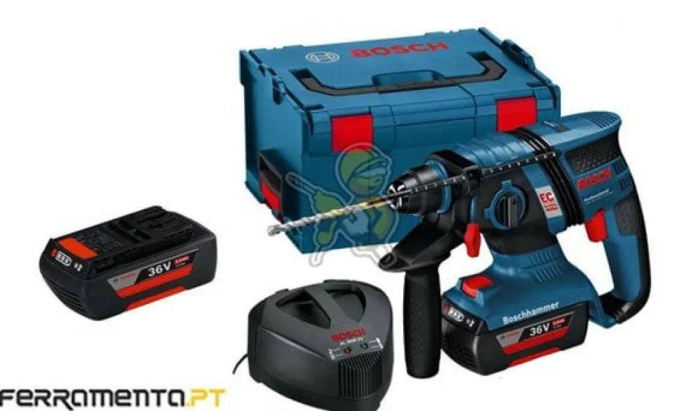 Martelo perfurador sem fio GBH 36 V-EC Compact Professional