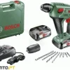 Martelo Perfurador Uneo MAxx 18V 2.5Ah Bosch 0603952327