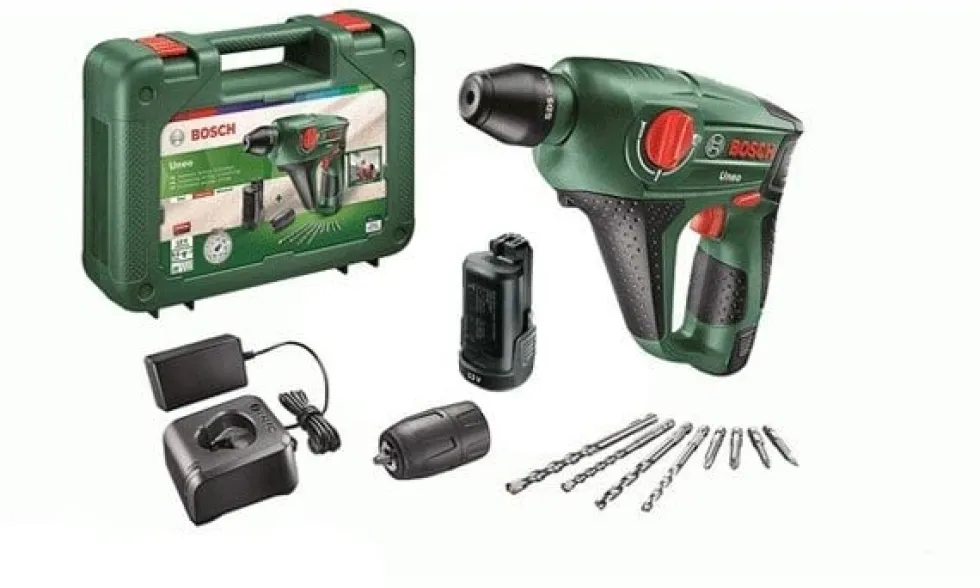 Martelo Perfurador Uneo 12V 2.5Ah Bosch 060398400E