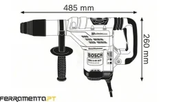 Martelo SDS-Max Bosch GBH 5-40 DCE + GAS 20 L SFC