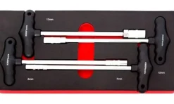 Módulo 4 chaves de caixa com punho Kroftools 8588
