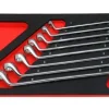 Módulo 8 chaves de luneta estriadas 6-22mm Kroftools 8524