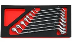 Módulo 8 chaves de luneta estriadas 6-22mm Kroftools 8524