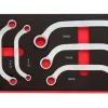 Módulo 5 chaves luneta curva estriada 8-22mm Kroftools 8596