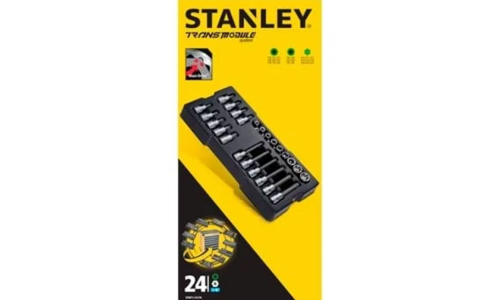 Módulo Pontas Torx 1/2" - 24Pcs Stanley STMT1-74176
