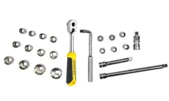 Módulo Roquete com Chaves 12Pt 1/2" - 23Pcs Stanley STMT1-74726