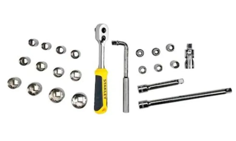 Módulo Roquete com Chaves 6Pt 1/2" - 23Pcs Stanley STMT1-74173