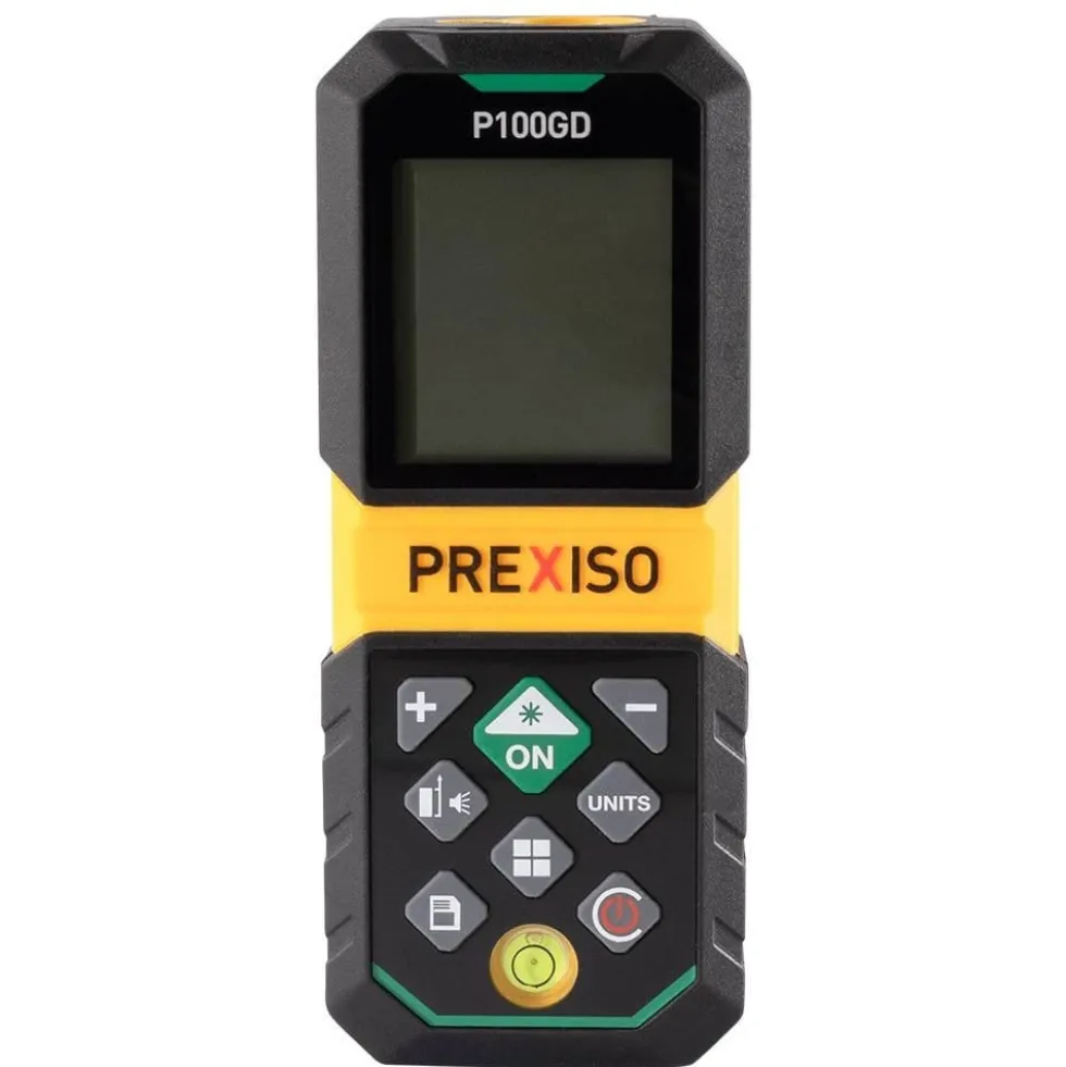 Medidor de Distância Laser Verde 100M Recarregável Prexiso P100GD