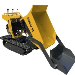 Mini Dumper 420 Kg 9 Hp com Pá Elevação Hidráulica Kompak MB500FH