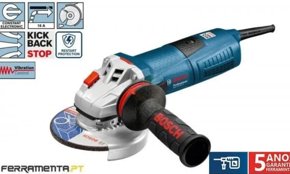 Mini-Rebarbadora Bosch GWS 13-125 CI Professional